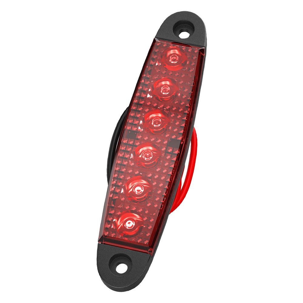 Tenraytech 6-LED Strip Side Light 12V 24V
