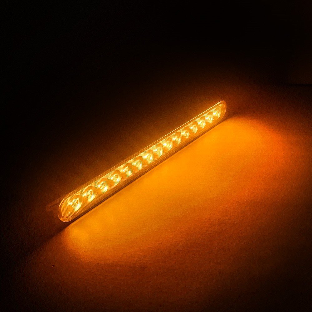 Tenraytech 15-LED Long Strip Side Light for Car Tail