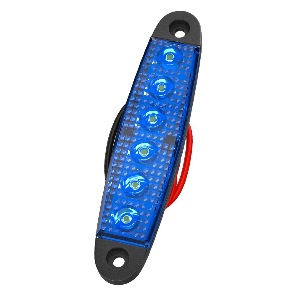 Tenraytech 6-LED Strip Side Light 12V 24V