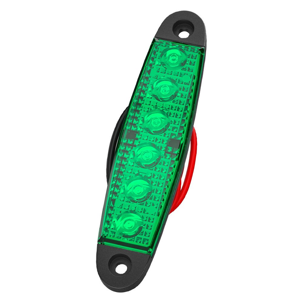 Tenraytech 6-LED Strip Side Light 12V 24V