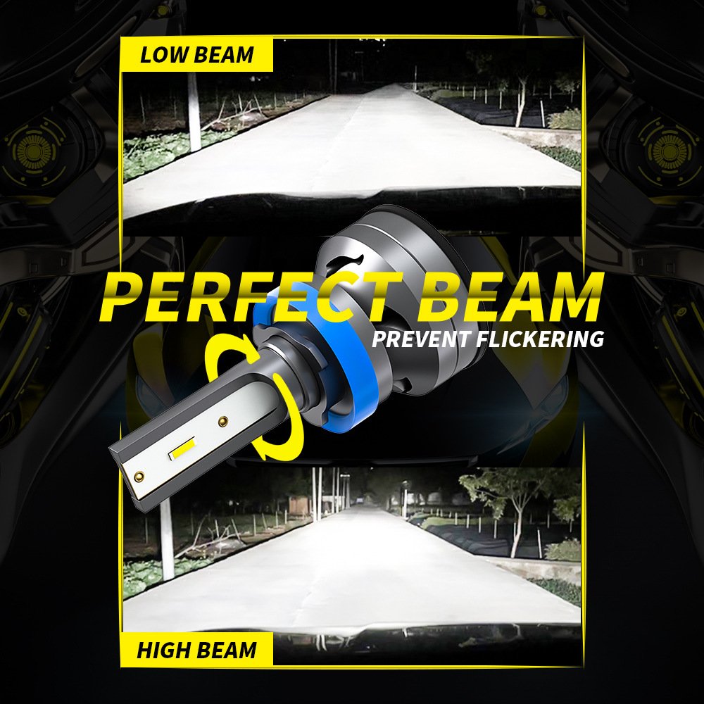 Tenraytech D1 1860 LED Headlight for Cars