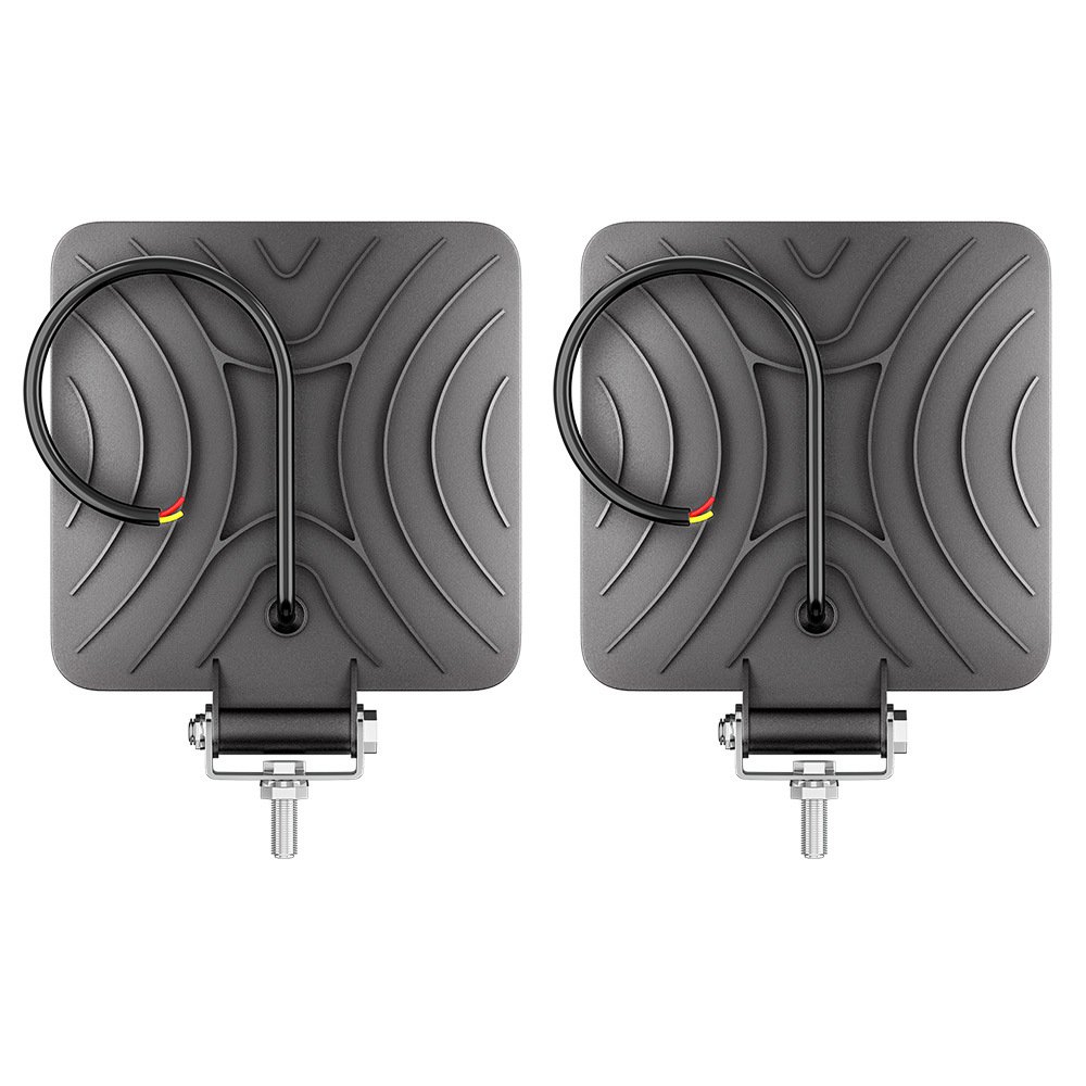 Tenraytech 4-Inch Square LED Work Light for Car