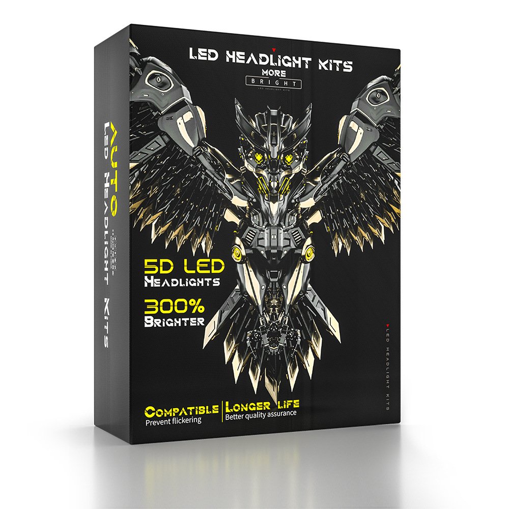 Tenraytech D1 1860 LED Headlight for Cars