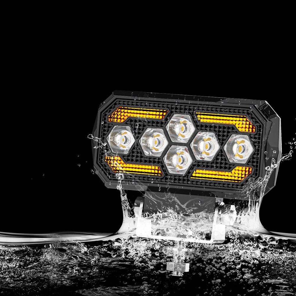 Tenraytech Black Warrior 5-inch DRL LED Work Light